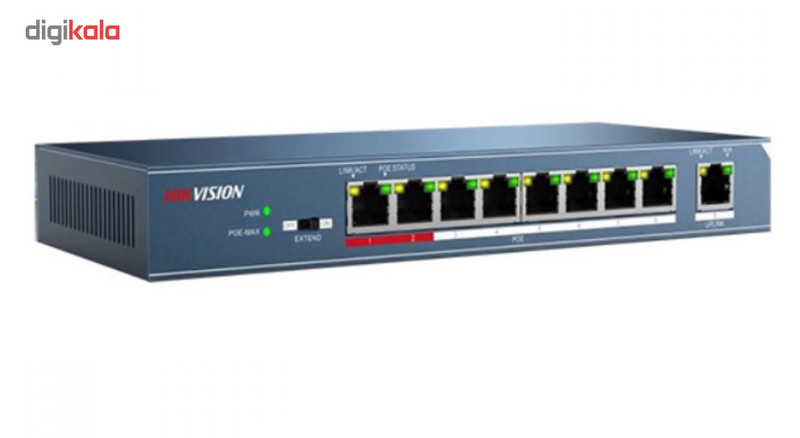 سوییچ شبکه 8 پورت هایک ویژن مدل DS-3E0109P-E 1