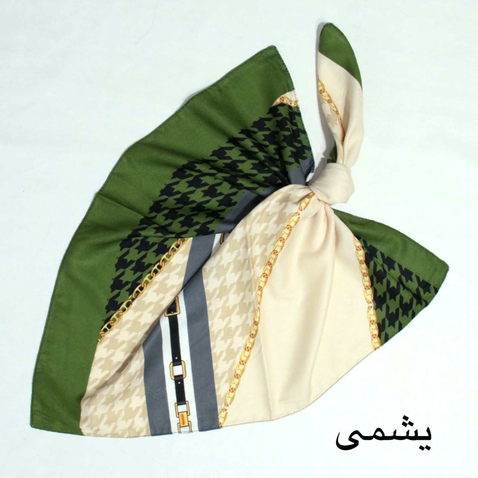دستمال سر و گردن زنانه آنالیا مدل مینی اسکارف موهر گرم پیچازی کد ana-9825 -  - 8