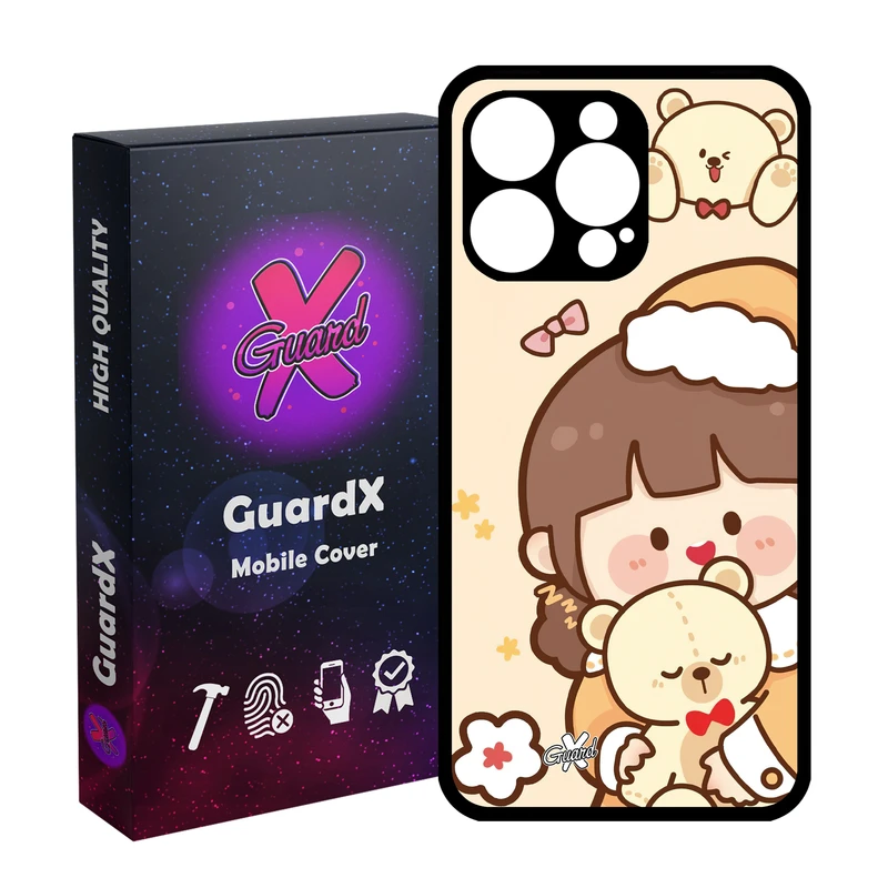 کاور گارد ایکس طرح Girl مدل Glass10524 مناسب برای گوشی موبایل اپل iPhone 15 Pro Max