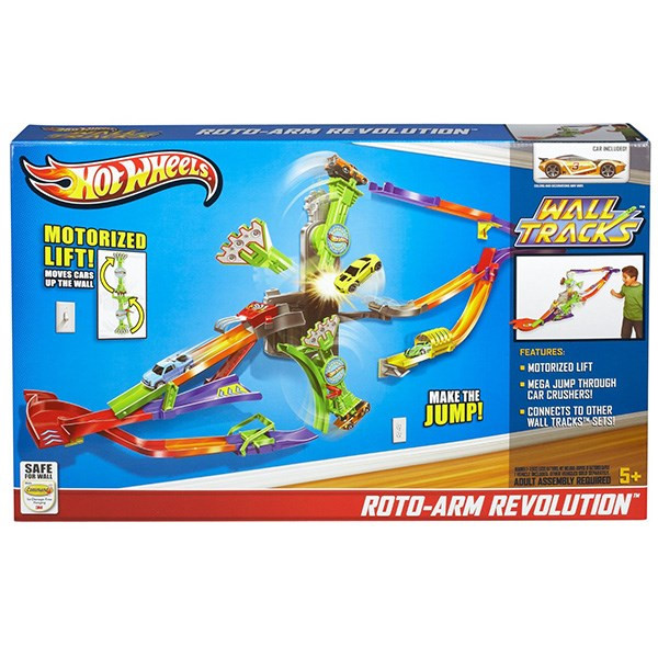 کیت ماشین بازی متل سری Hot Wheels مدل Roto-Arm Revolution کد X9310