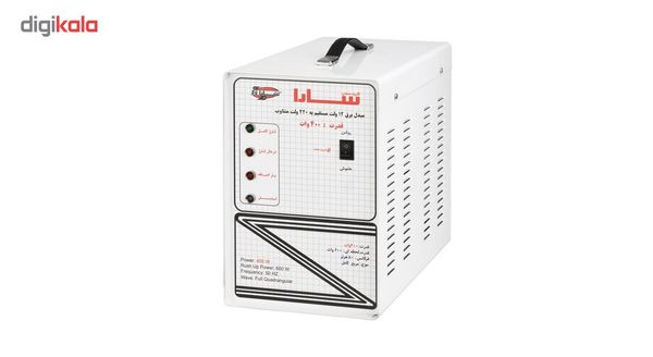 مبدل برق خودرو سارا مدل 12V-TO-220V-400W مبدل برق خودرو سارا مدل 12V-TO-220V-400W