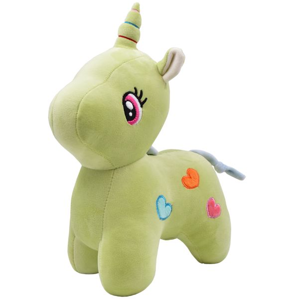 عروسک طرح اسب تک شاخ مدل یونیکورن ارتفاع 37 سانتی متر - - 13