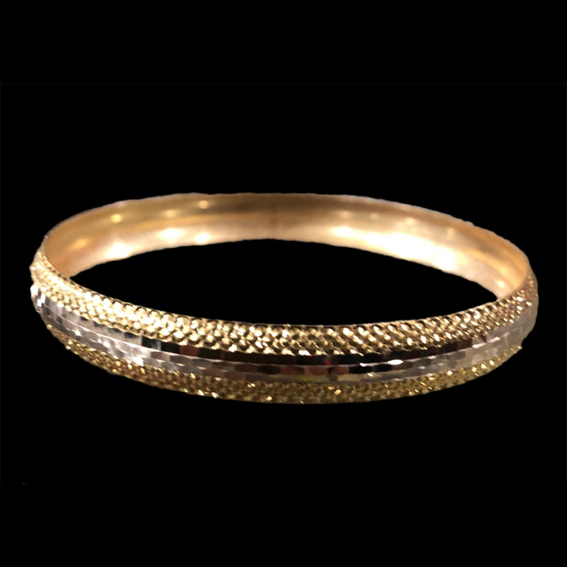 النگو طلا 18 عیار زنانه مدل MJ-657