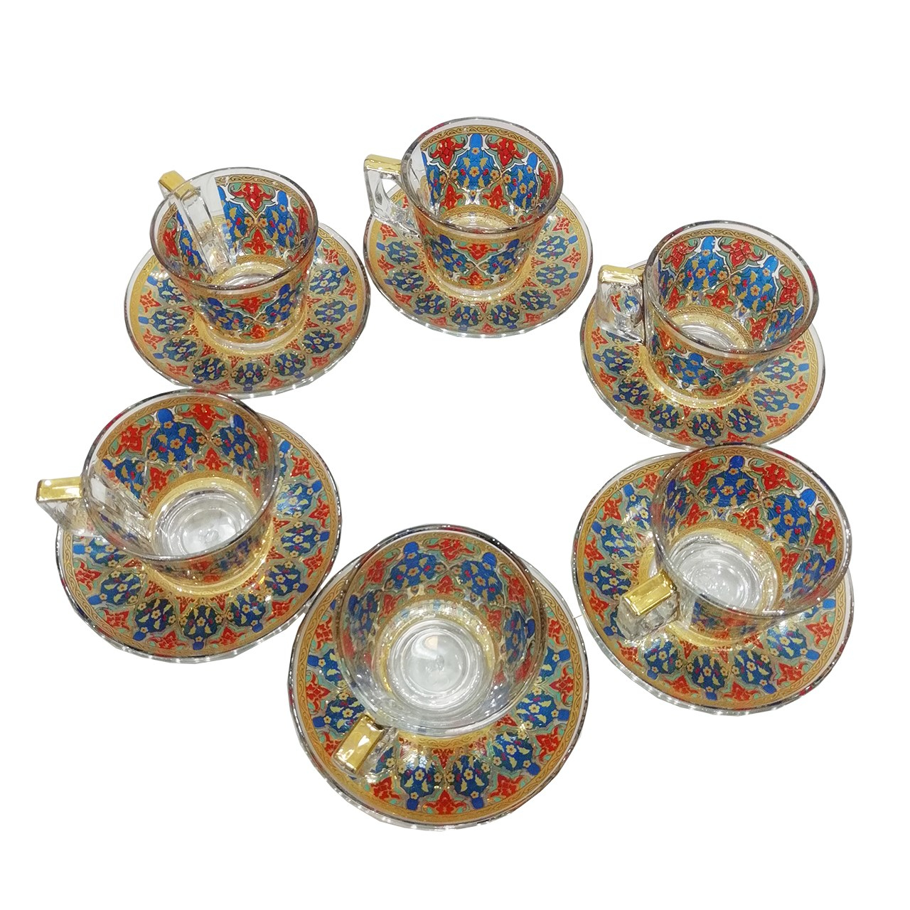 سرویس چای خوری 12 پارچه کد 347