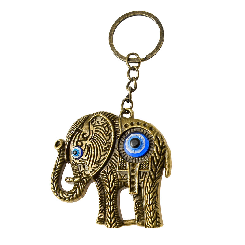 جاکلیدی زنانه دلنار گالری مدل فیل و چشم نظر جاکلیدی زنانه دلنار گالری مدل فیل و چشم نظر