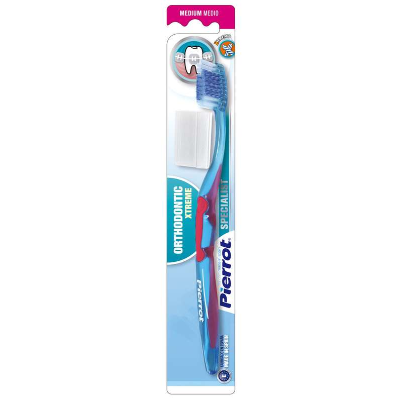 مسواک ارتودنسی پیرروت مدلOrtho Xtreme با برس متوسط مسواک ارتودنسی پیرروت مدلOrtho Xtreme با برس متوسط