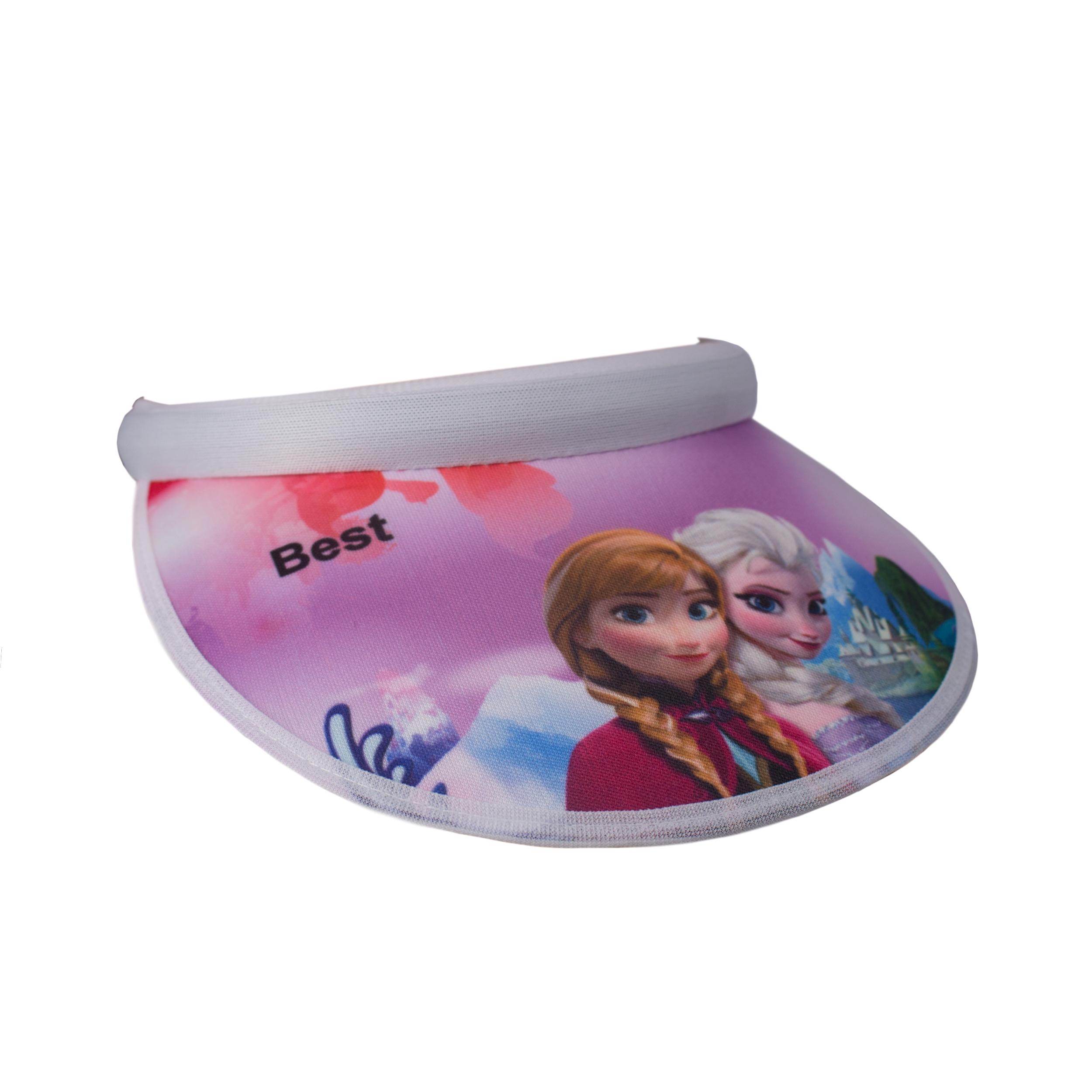 کلاه آفتابگیر بچگانه طرح السا و آنا کد KOB-60