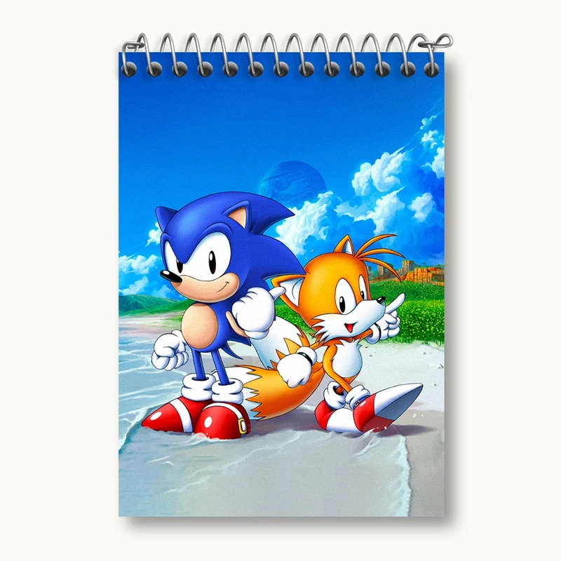 دفتر یادداشت 50 برگ خندالو مدل سونیک (Sonic) کد 37046