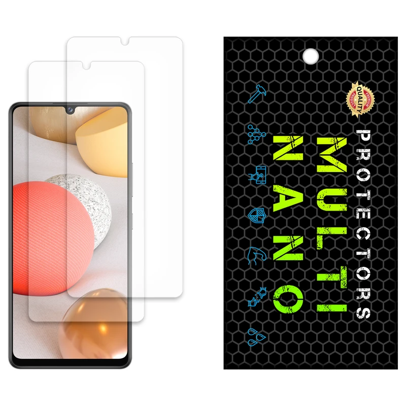 محافظ صفحه نمایش مات مولتی نانو مدل X-S2M مناسب برای گوشی موبایل سامسونگ Galaxy A42 5G بسته دو عددی