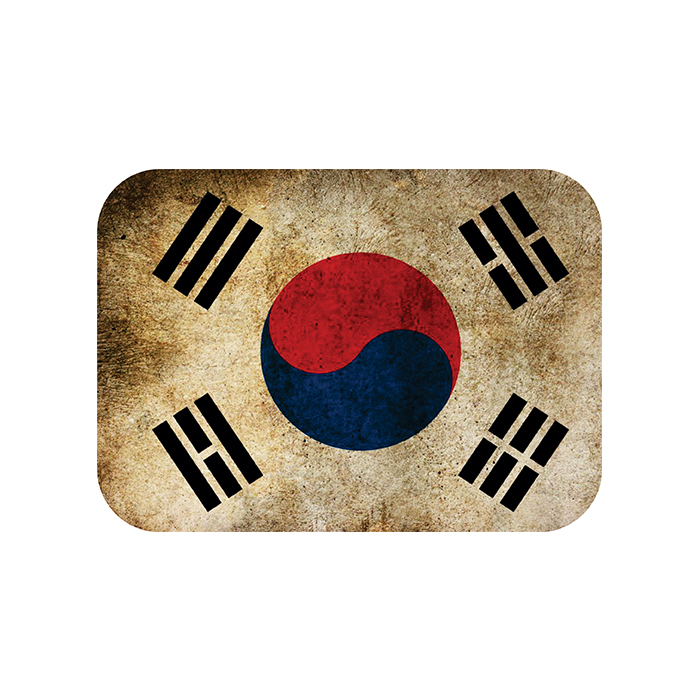 برچسب در باک خودرو توییجین و موییجین طرح کره جنوبی کد 01