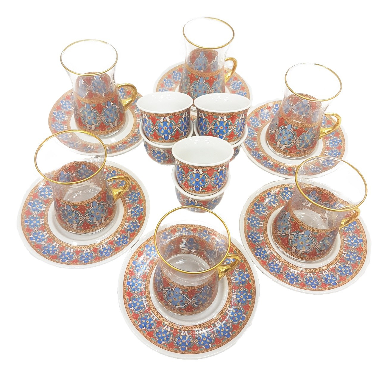 سرویس چای خوری 18 پارچه کد 311