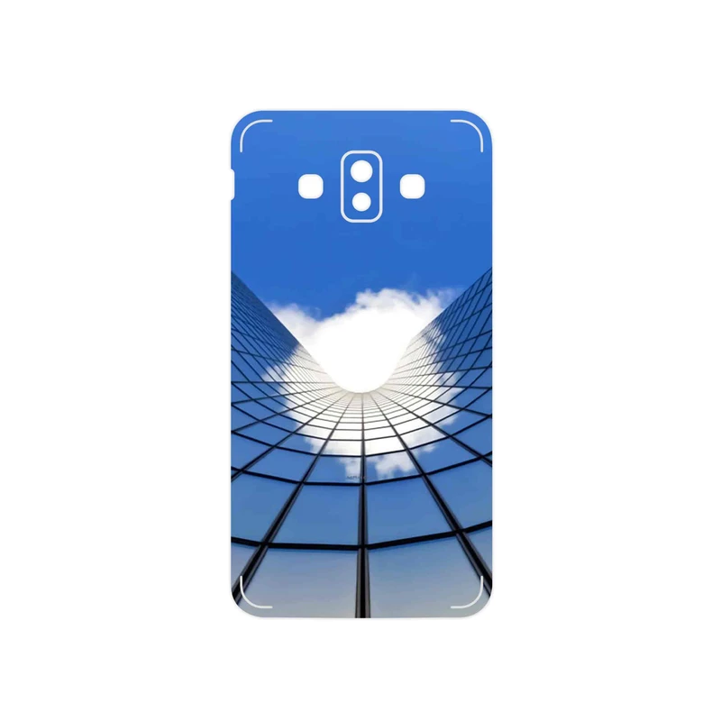 برچسب پوششی ماهوت مدل Glass skyscraper مناسب برای گوشی موبایل سامسونگ Galaxy J7 Duo