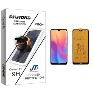 JF Diamond glass Ceramics Screen Protector For Xiaomi شیائومی Redmi 8