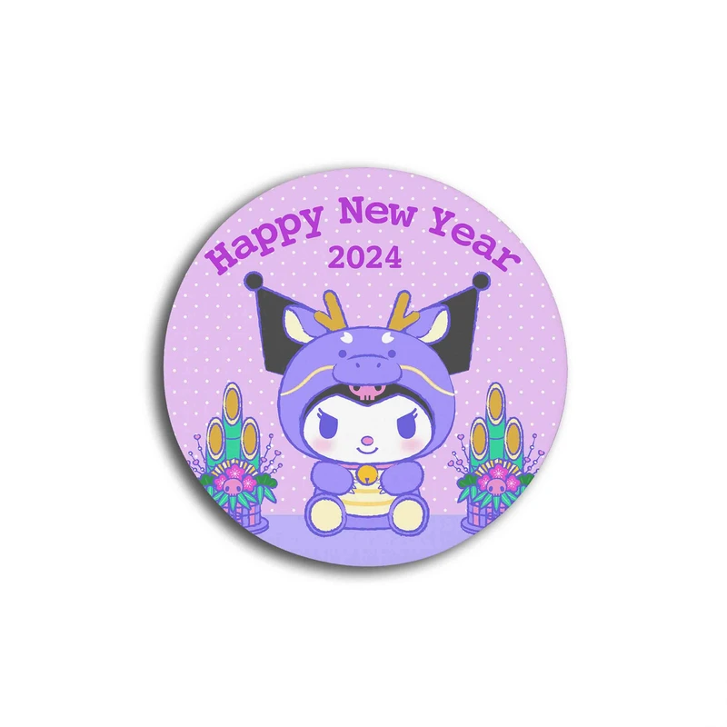 زیر لیوانی مدل کرومی کیوت کد kuromi 281