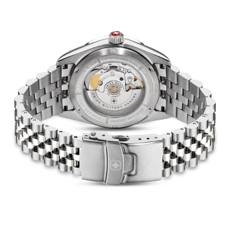 ساعت مچی عقربه‌ای مردانه اتوماتیک سوئیس میلیتاری هانوا مدل SMWGL0002101