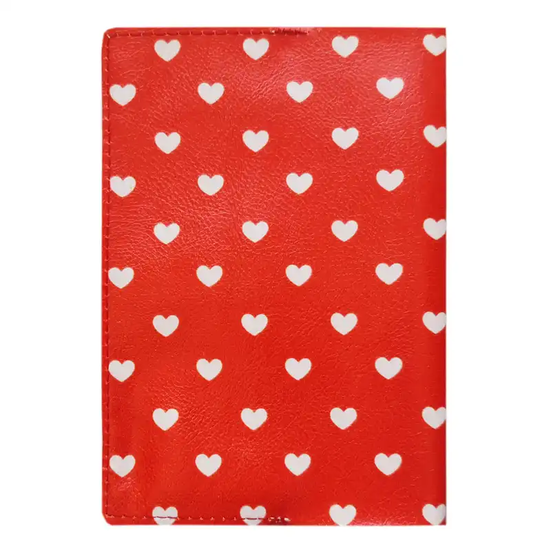 جلد شناسنامه طرح قلب مدل IDC180322