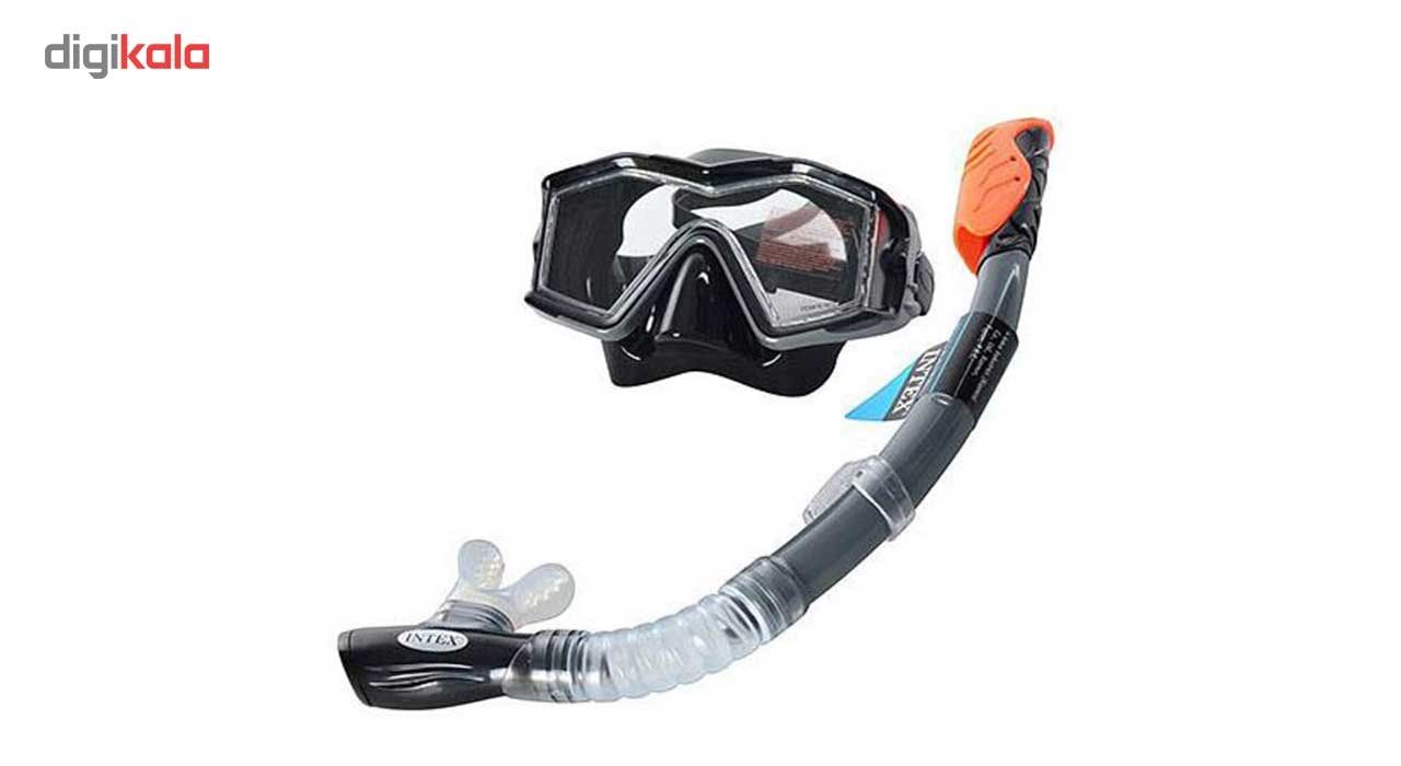 ماسک و اسنورکل شنا اینتکس مدل 55961
