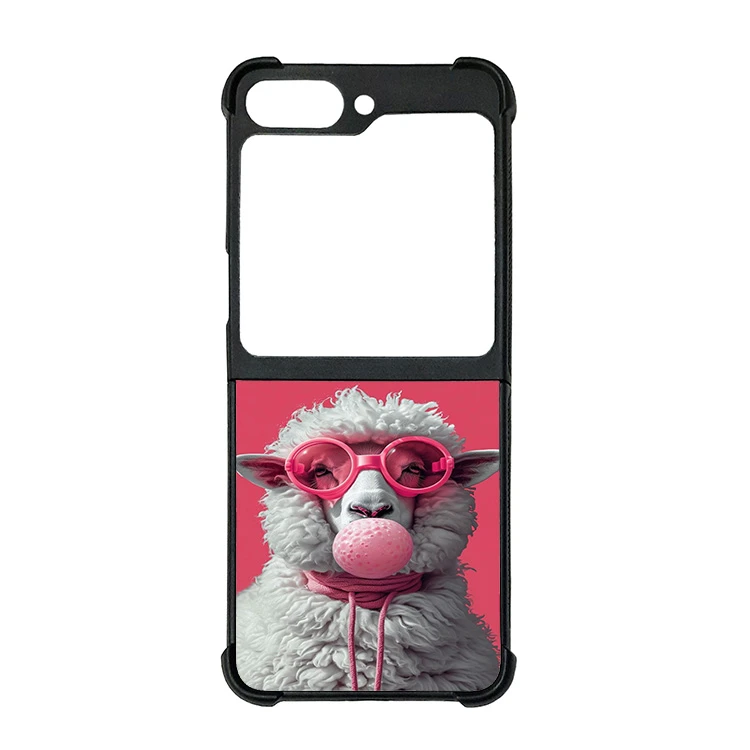 کاور گالری وبفر طرح قاب گوسفند مناسب برای گوشی موبایل سامسونگ galaxy z flip6