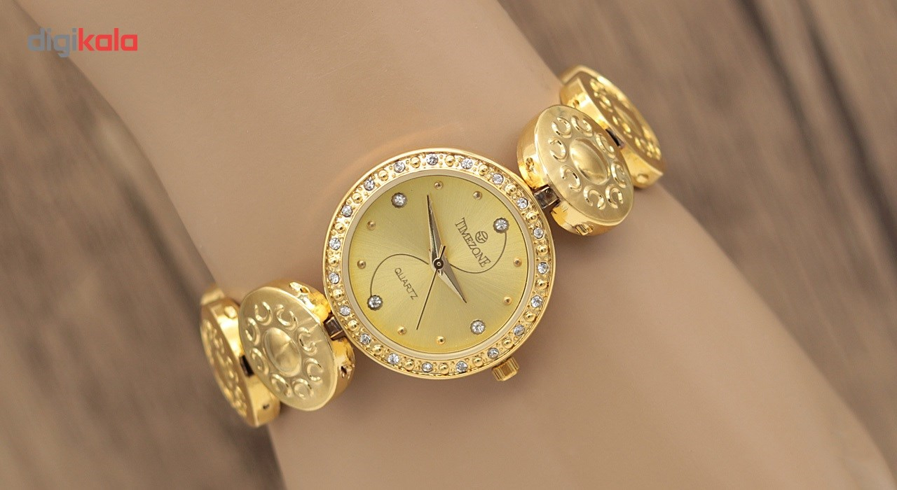 ساعت مچی عقربه ای زنانه تایم زون  مدل TZ1202