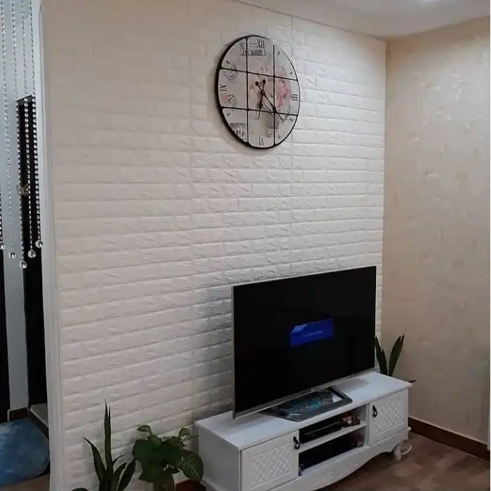 دیوارپوش مدل فومی طرح آجری بسته 4 عددی