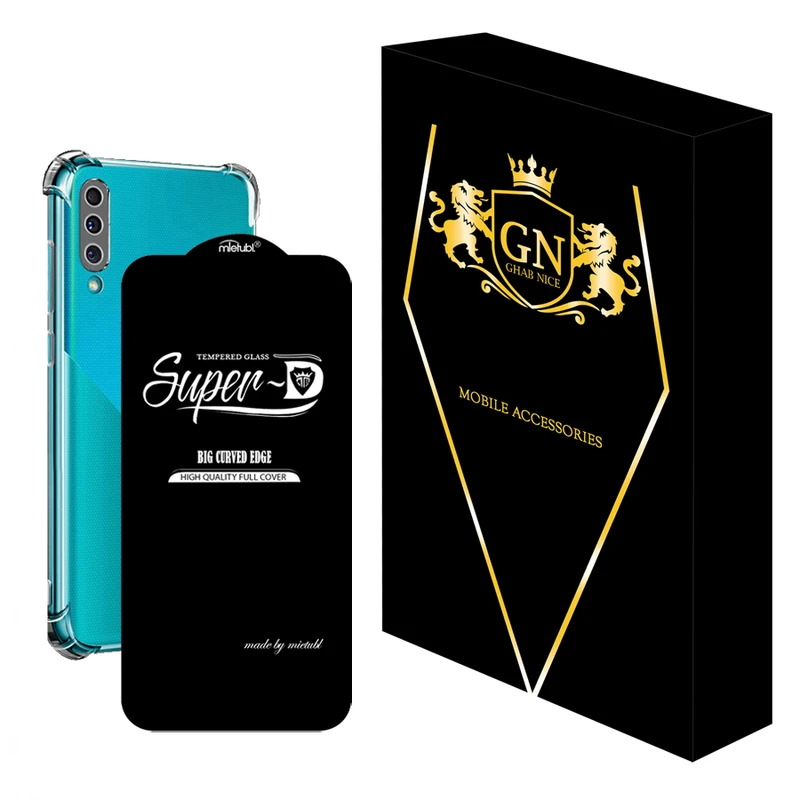 کاور قاب نایس مدل 2SDJ مناسب برای گوشی موبایل سامسونگ Galaxy A50 به همراه محافظ صفحه نمایش