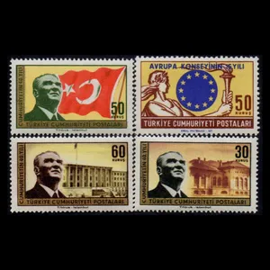 تمبر یادگاری مدل خارجی مجموعه 4 عددی