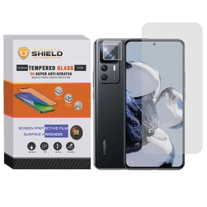 محافظ لنز دوربین آلتیمیت شیلد مدل SH-UD مناسب برای گوشی موبایل شیائومی Mi 12T 5G / 12T Pro 5G به همراه محافظ صفحه نمایش