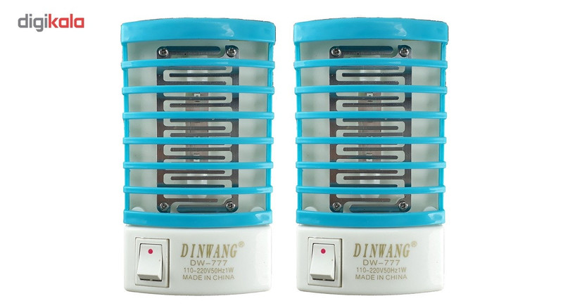 چراغ خواب و حشره کش دین ونگ مدل DW-777 بسته 2 عددی