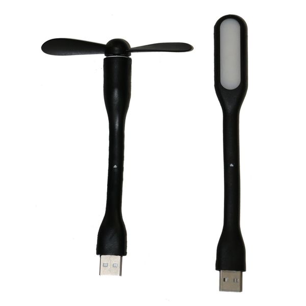 پنکه همراه ریمکس Mini USB مدلMb68 به همراه چراغ ال ای دی