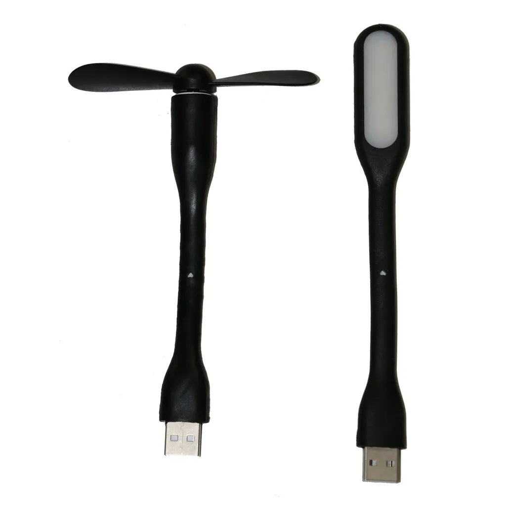 پنکه همراه ریمکس Mini USB مدلMb68 به همراه چراغ ال ای دی