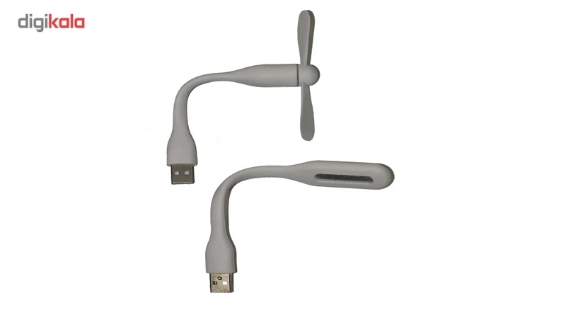 عکس شماره 3 : پنکه همراه ریمکس mini usb مدلmb68 به همراه چراغ ال ای دی