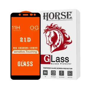 Horse FULLHO Screen Protector For Samsung Galaxy A8 2018 / Galaxy A6 2018 / Galaxy J6 2018