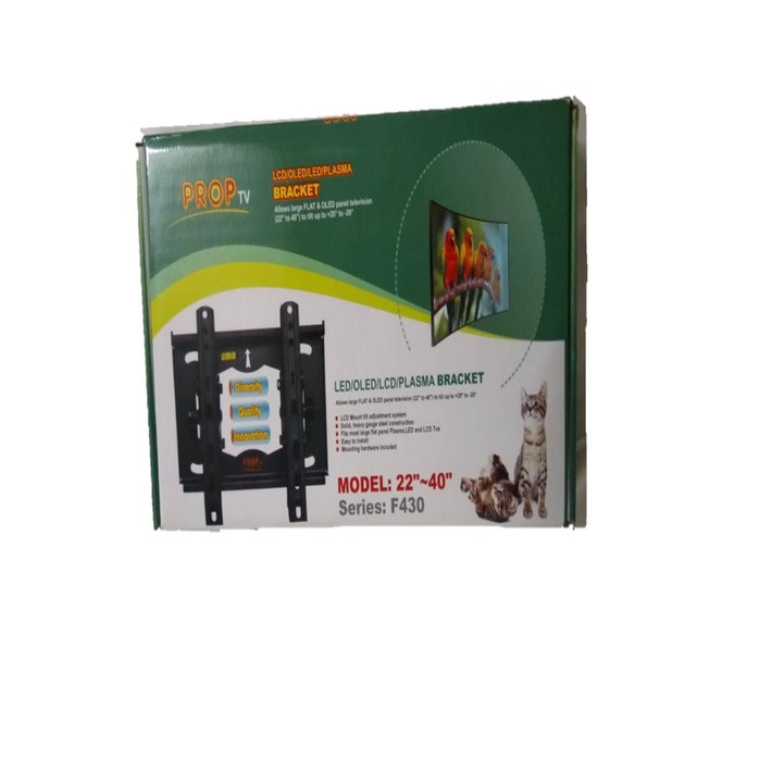 پایه دیواری تلویزیون پروپ مدل F430 مناسب برای تلویزیون های 22 تا 40 اینچ
