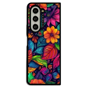 AKAM AMC-WSGZFOLD5-FLOWERS-36 Cover For Samsung Galaxy Z Fold 5