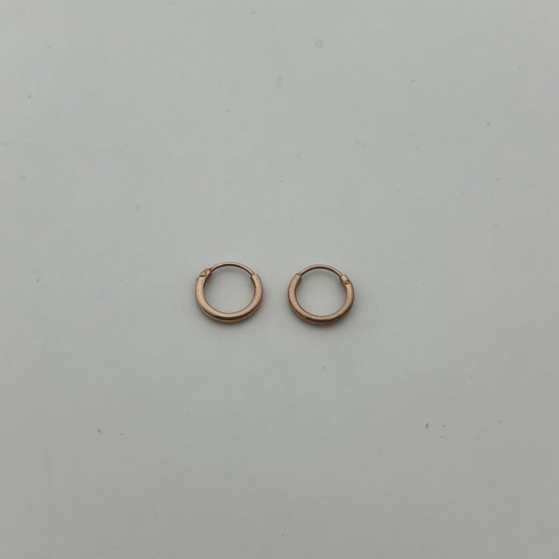 گوشواره حلقهای نقره زنانه مدل Ci 3420 گوشواره حلقهای نقره زنانه مدل Ci 3420