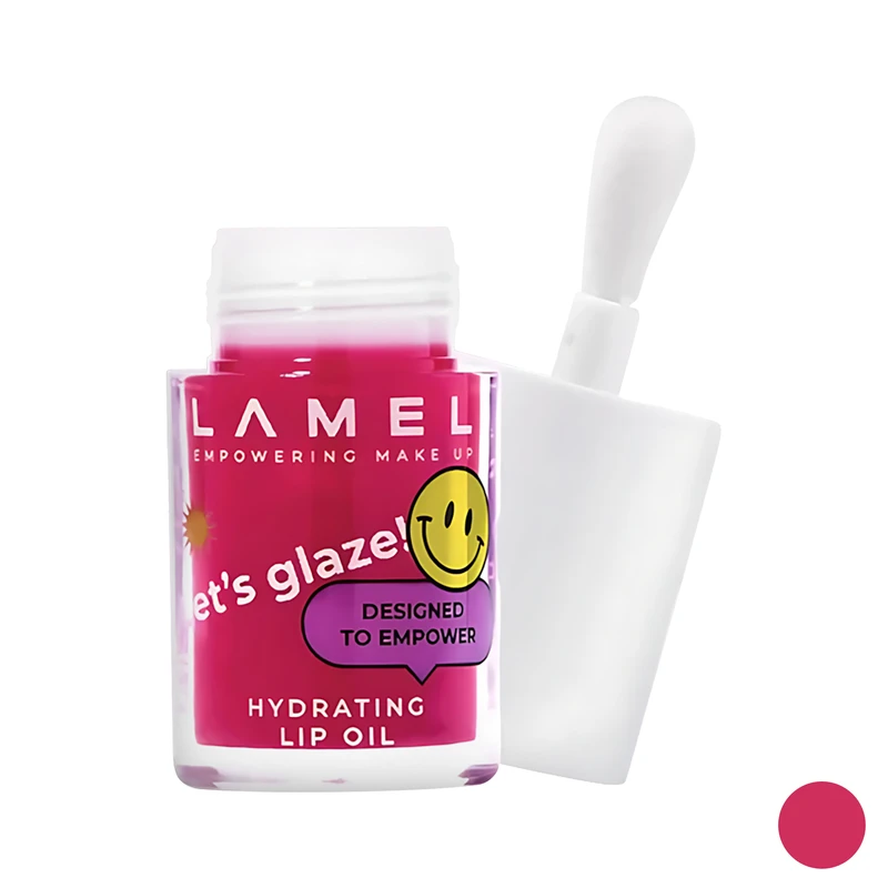 برق لب مایع براق لامل مدل LET'S GLAZE شماره 406