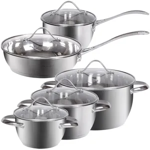 سرویس 12 پارجه قابلمه استیل ویکالینا مدل 1826-VL1089