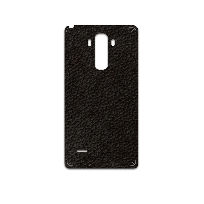 برچسب پوششی ماهوت مدل Dark-Brown-Leather مناسب برای گوشی موبایل ال جی G4 Stylus