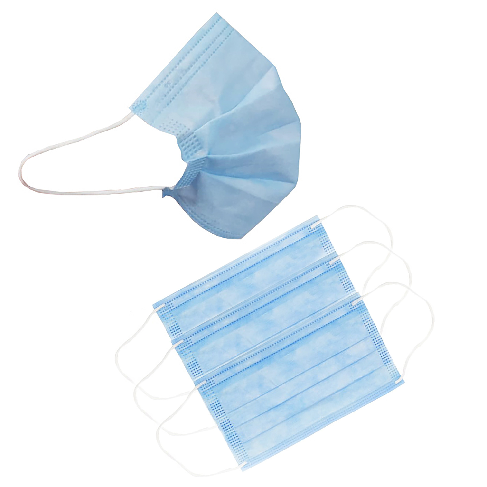 ماسک تنفسی کلینل مدل 3 لایه ملت بلون دار بسته 50 عددی