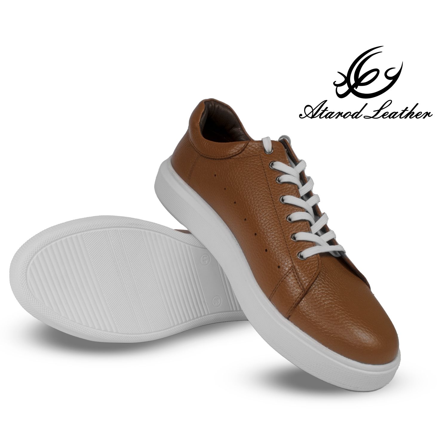 کفش روزمره مردانه چرم عطارد مدل  چرم طبیعی کد SH122 -  - 7