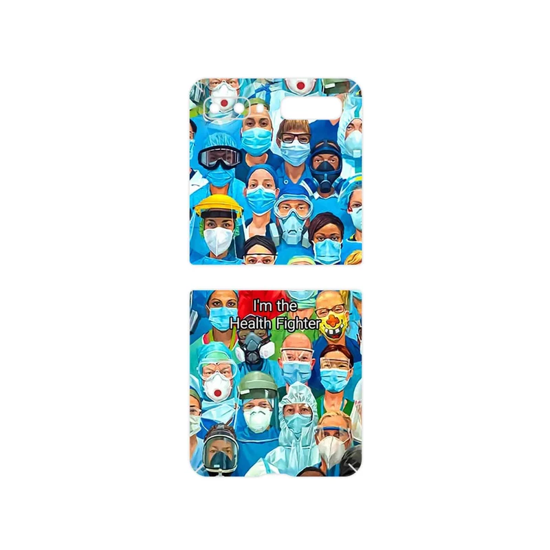 برچسب پوششی ماهوت مدل Nurse مناسب برای گوشی موبایل سامسونگ Galaxy Z Flip