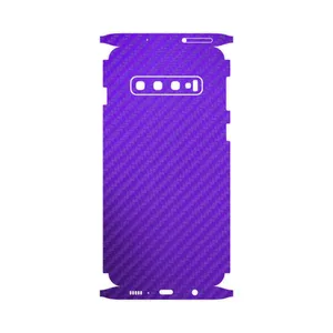 MAHOOT Purple-Fiber-FullSkin Cover Sticker for Samsung Galaxy S10
