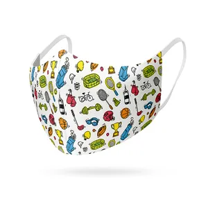ماسک پارچه‌ ای راویتا طرح فانتزی مدل  1010