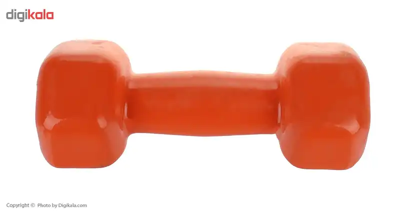 دمبل ایروبیک روکش دار 2 کیلوگرمی بسته دو عددی