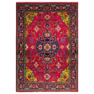 فرش دستبافت قدیمی 6 متری کد TC017