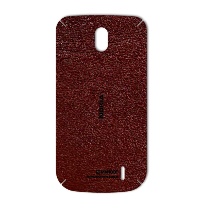 برچسب پوششی ماهوت مدلNatural Leather مناسب برای گوشی Nokia 1