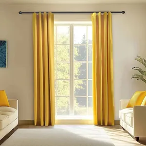 پرده مهرآرا مدل پانچی کتان سایز 140x280 سانتی متر