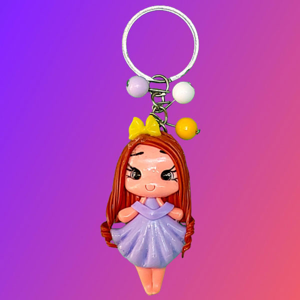 جاکلیدی دخترانه مدل عروسکی