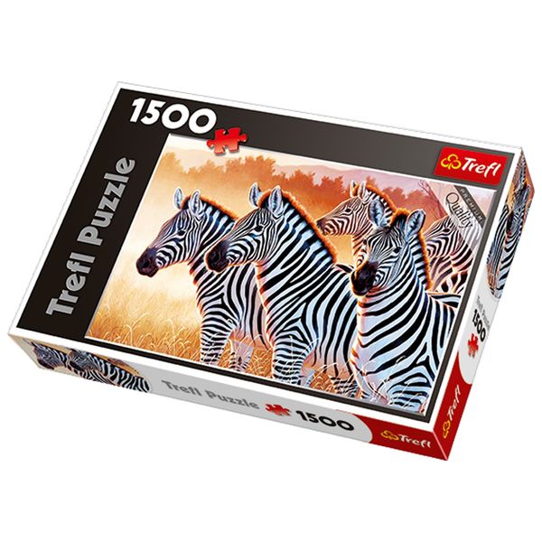 پازل 1500 تکه ترفل طرح گورخر. برابر کیفیت راونزبرگر، ادوکا، ravensburger, Educa پازل 1500 تکه ترفل طرح گورخر. برابر کیفیت راونزبرگر، ادوکا، ravensburger, Educa