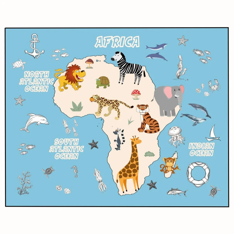 پوستر مدل آفریقا